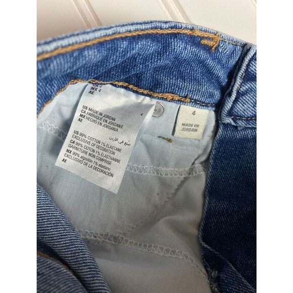 Style & Co. Skinny Mid Rise Lawrence Destructed Curvy Jeans 4 NWT - Picture 9 of 9